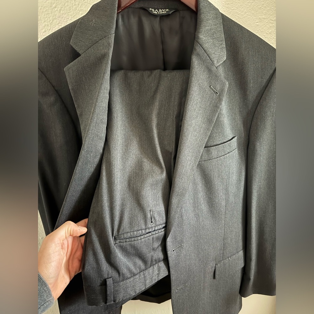 Men's Gray Blazer by Jos. A. Bank